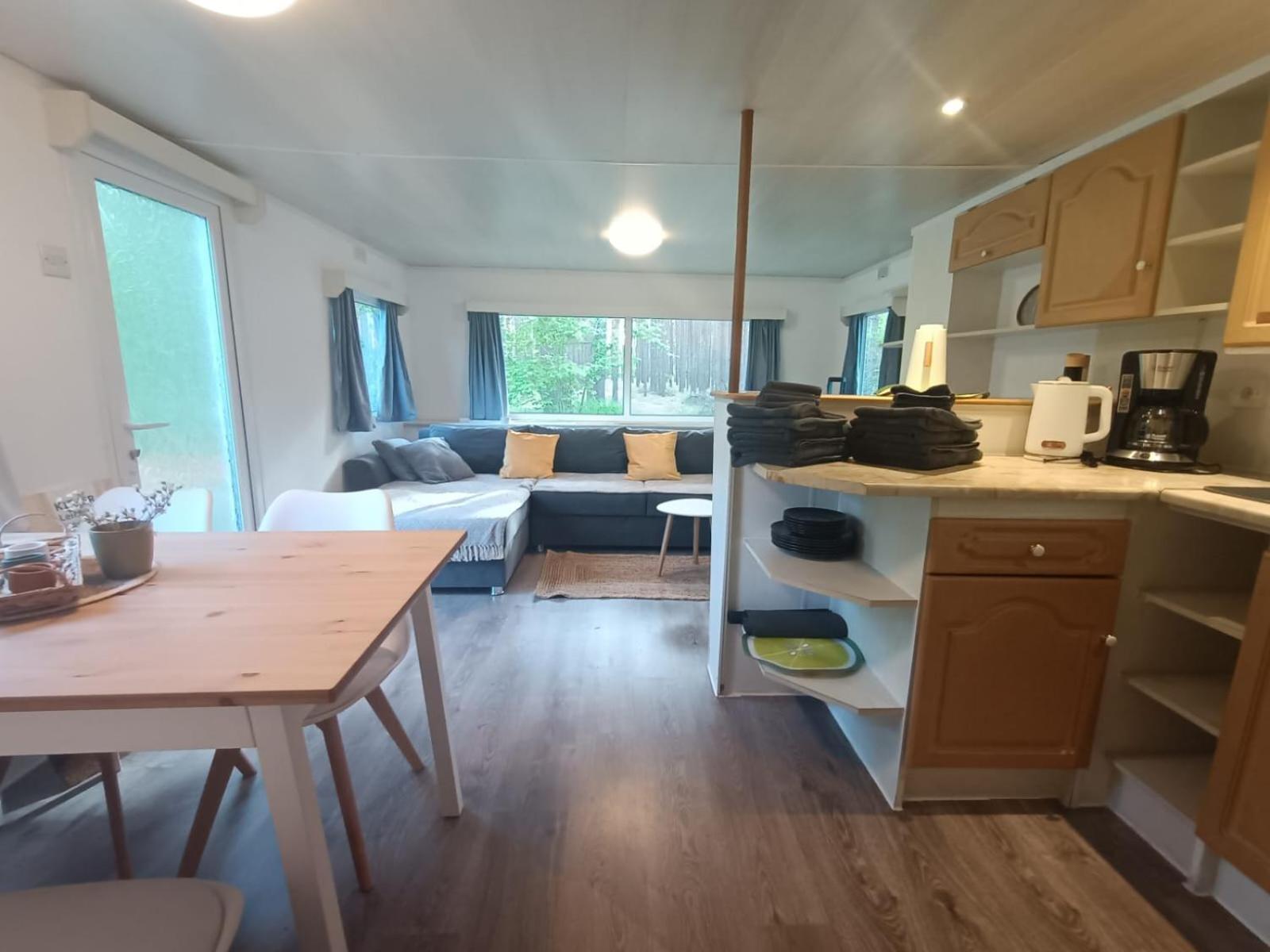 Tinyhaus Idyllisch Am Waldesrand Hotell Cottbus Exteriör bild